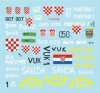 Star Decals 35-C1237 Domovinski Rat / Homeland War 1991-95. T-55A. 1992-93 1/35